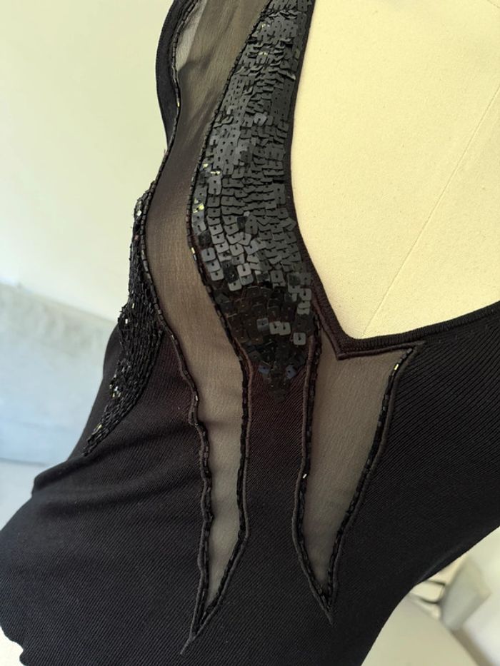Haut perles et sequins - photo numéro 2
