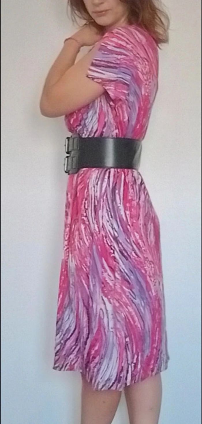 Belle robe colorée vintage TU - photo numéro 8