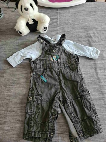 Tee shirt okaidi plus salopette