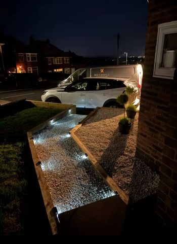 Lot de 4 appliques solaires décoratives