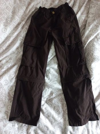Pantalon pantacourt marron 10 ans