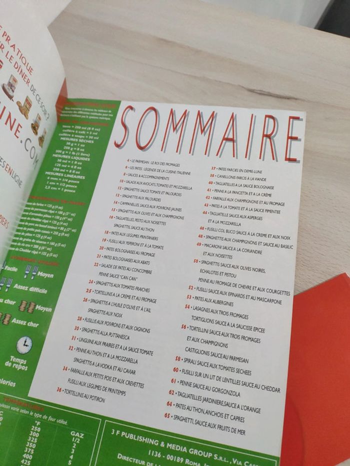 3 livres sur les pâtes à toutes les sauces diététique et gourmandes saveurs cuisine italienne - photo numéro 3