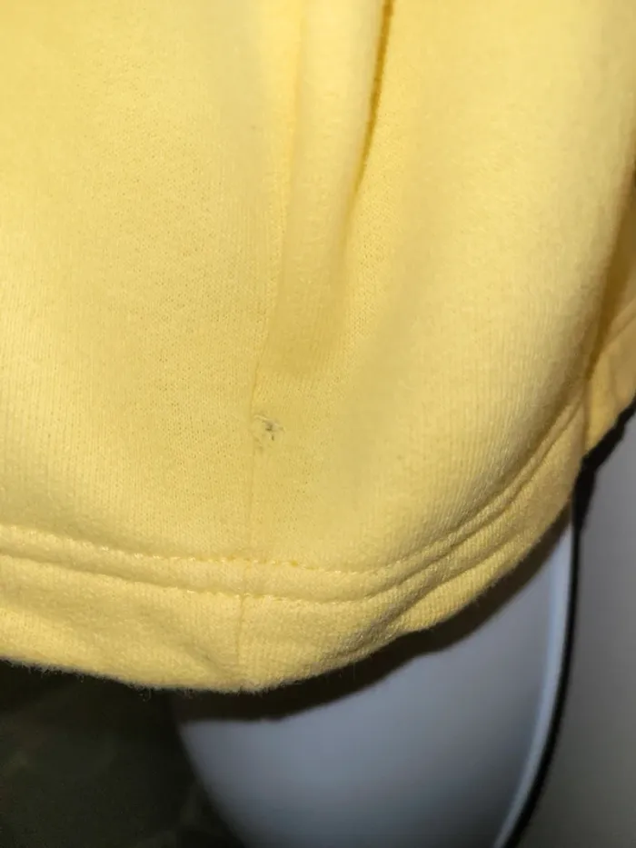 Pull tommy jeans jaune - photo numéro 3