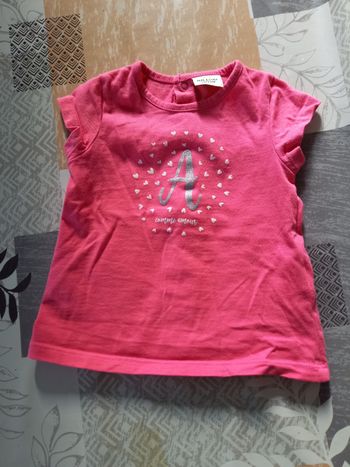 T shirt fille 9 mois