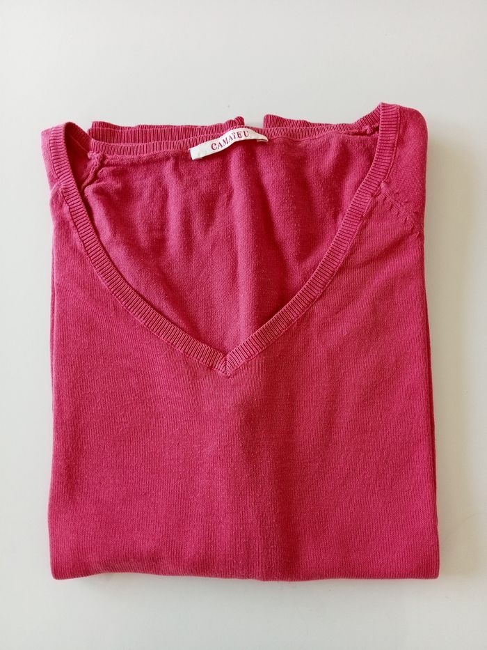 Pull camaïeu