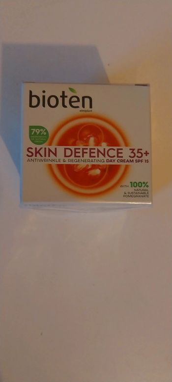 Skin defence 35+ Bioten .crème de jour anti ride Spf 15
