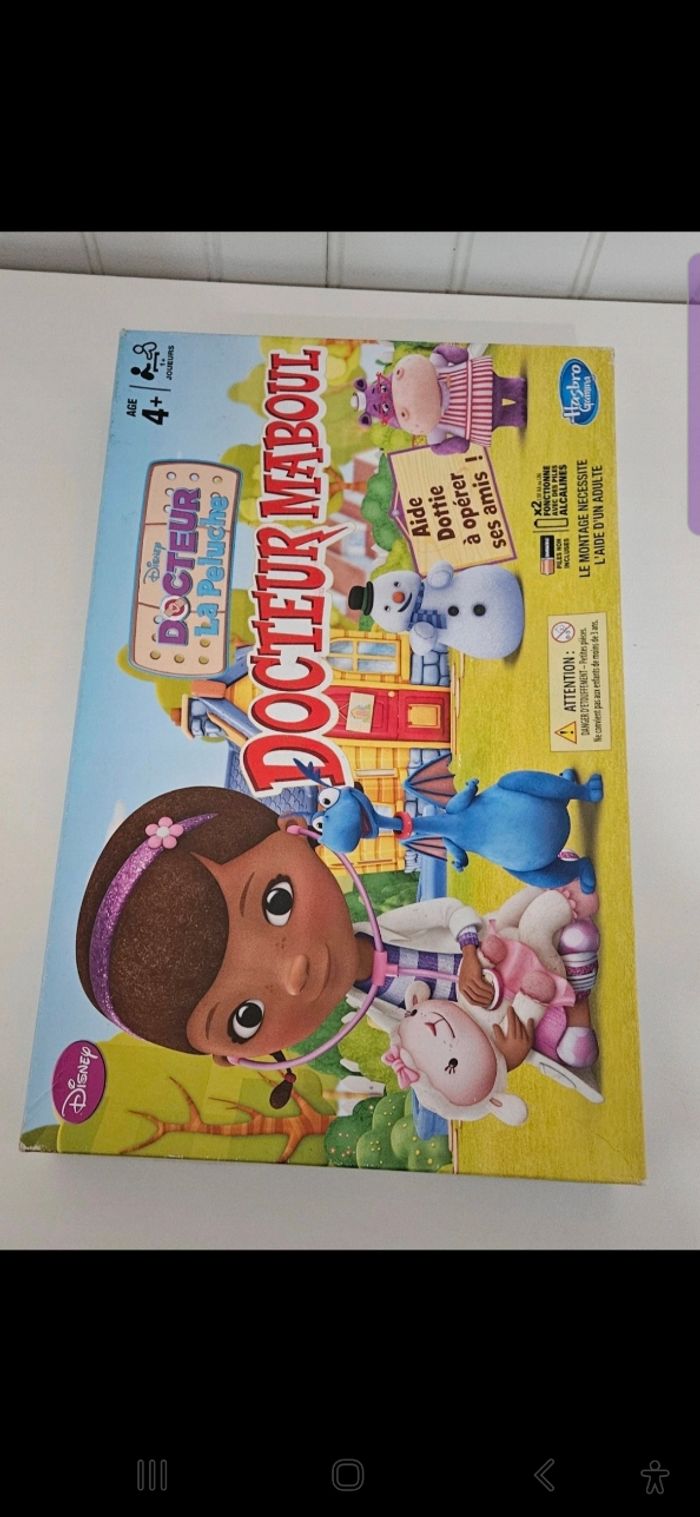 Jeu docteur maboul - Doc la peluche