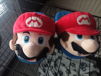 Pantoufles mario