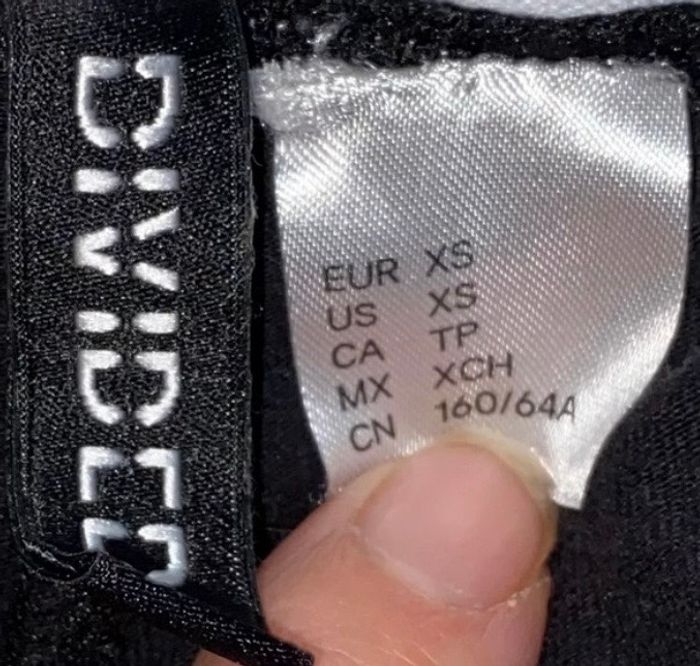 Cycliste noir blanc xs h&m - photo numéro 3