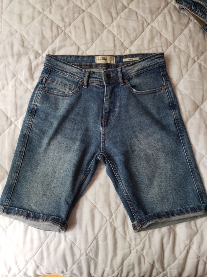 Short jeans homme