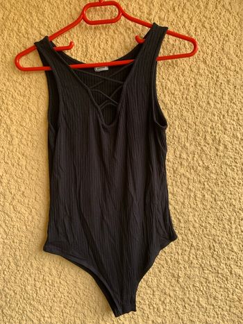 Body noir côtelé pimkie taille 38