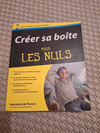 Livre "Créer sa boîte pour les nuls"