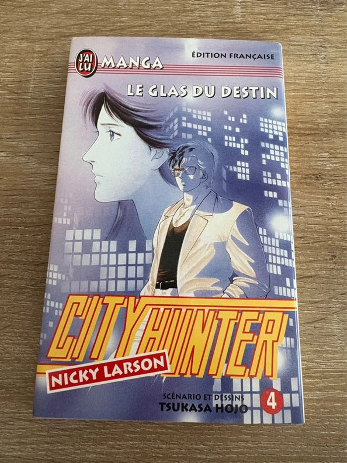 Manga City hunter tome 4 Édition j’ai lu