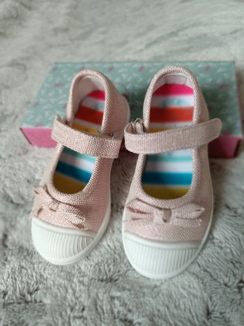 Baskets sneakers bébé fille rose Fresh poésie