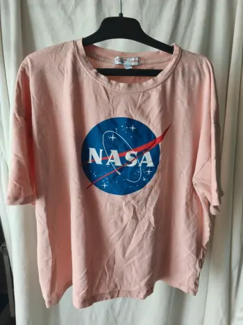 T-shirt rose taille:S/M