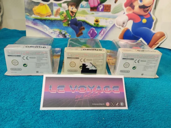 Nintendo Amiibo trilogie Yoshi laine - photo numéro 4