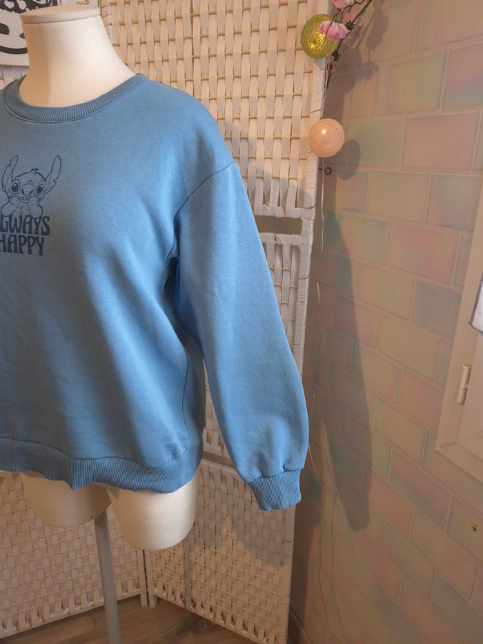 💙joli sweat Disney Stitch "Always Happy" femme TM / 36 - photo numéro 5