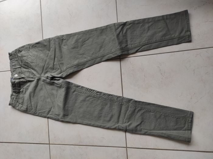 Jean kaki fille 12 ans neuf