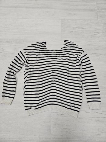 Pull marinière dos croisé Bonobo