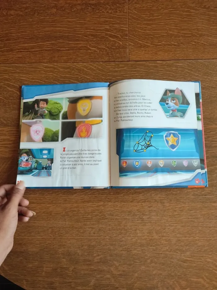 Livre paw patrol sauvetage sur une tyrolienne - photo numéro 12