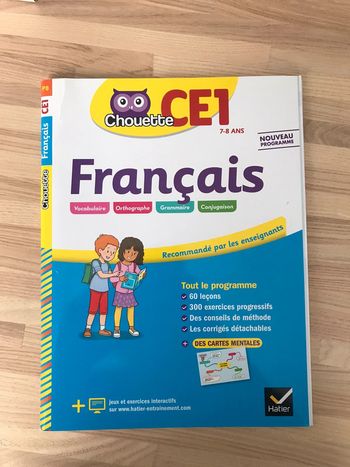 Cahier de vacance
