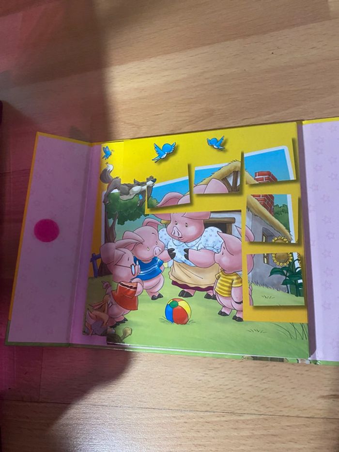 Mon premier livre-puzzle les trois petit cochon - photo numéro 3