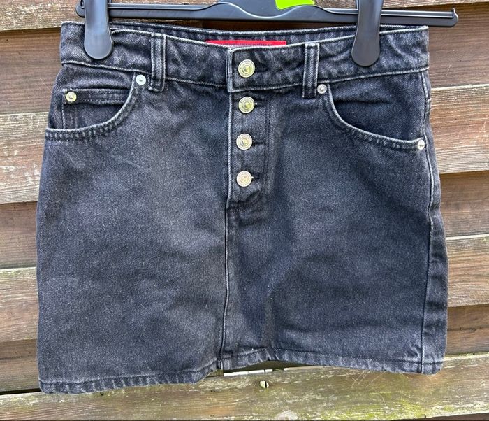 Jupe en jean noir