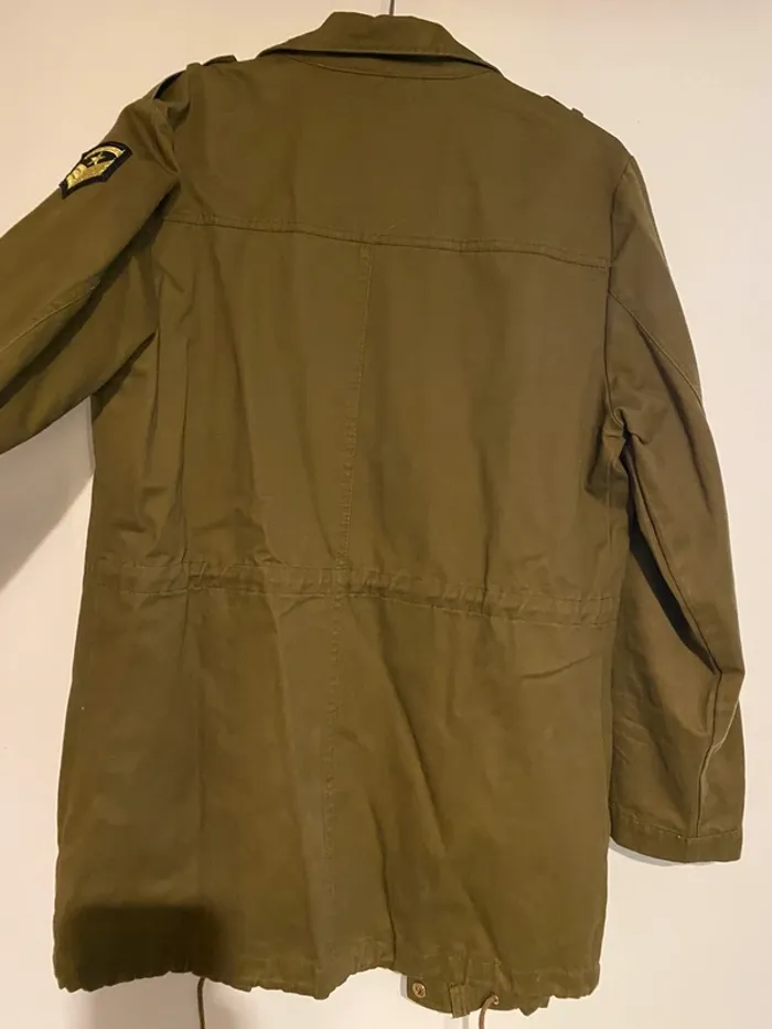 Jolie veste kaki style militaire taille M-38 - photo numéro 7