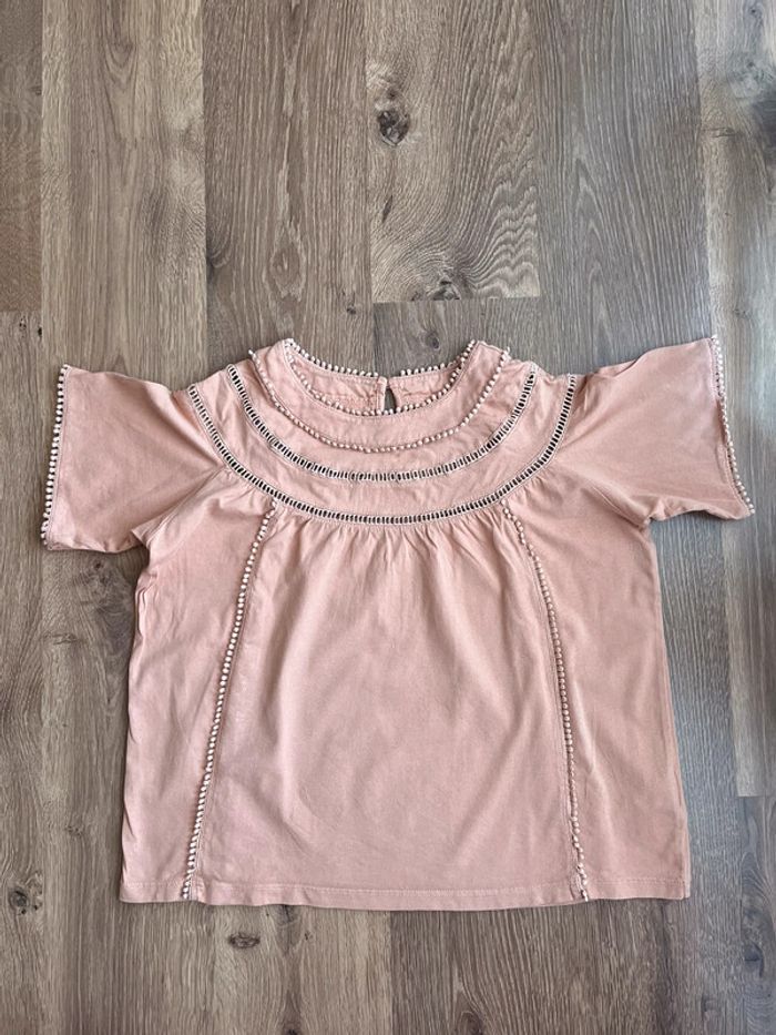 Tee-shirt blouse Cyrillus fille 12 ans - photo numéro 1