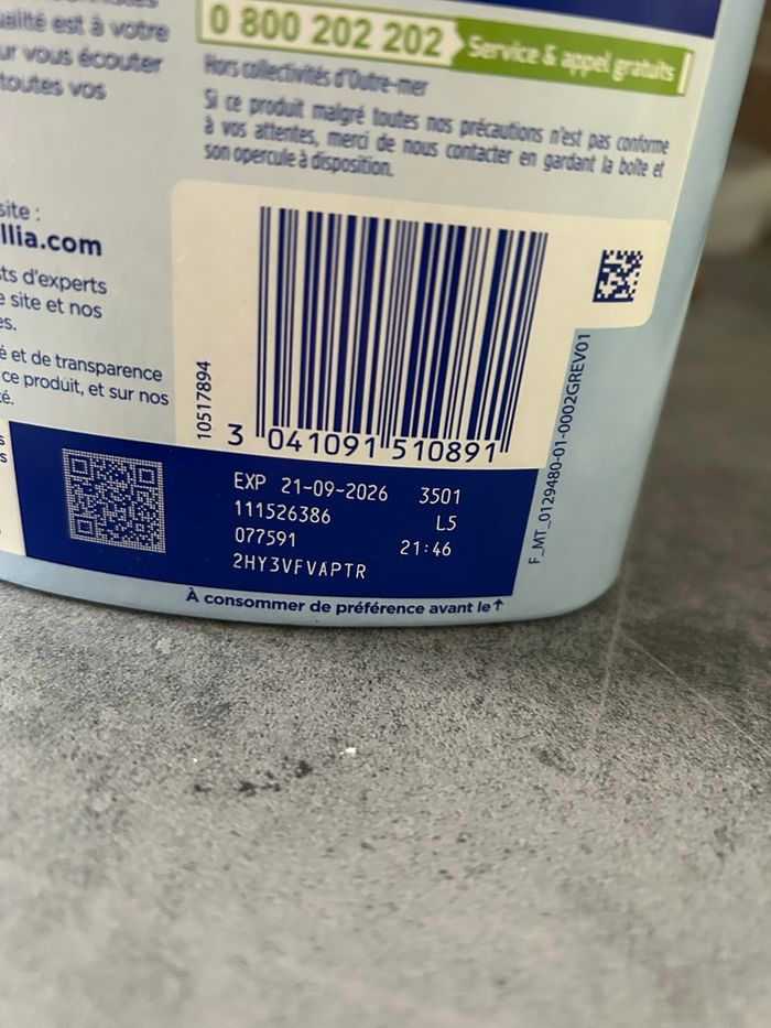 Lait Gallia gest 1er âge - photo numéro 3