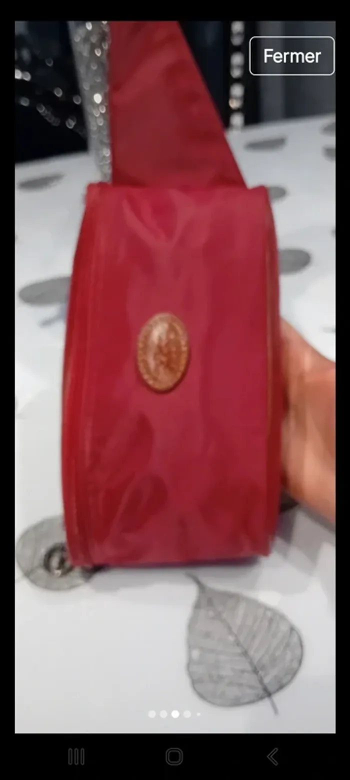 Banane longchamp rouge - photo numéro 3