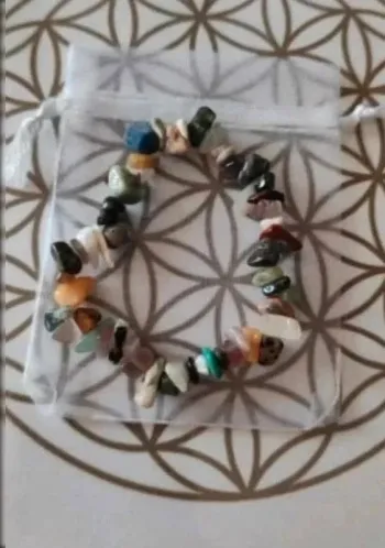 Bracelet mix pierre naturelle baroque