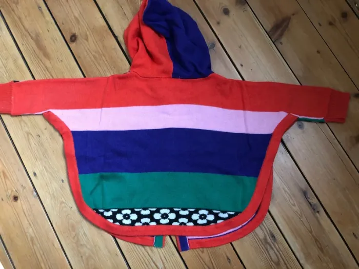 Ensemble poncho - bonnet - écharpe Kenzo - photo numéro 6