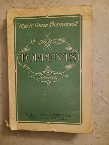 livre ancien torrents Marie Anne Desmarest