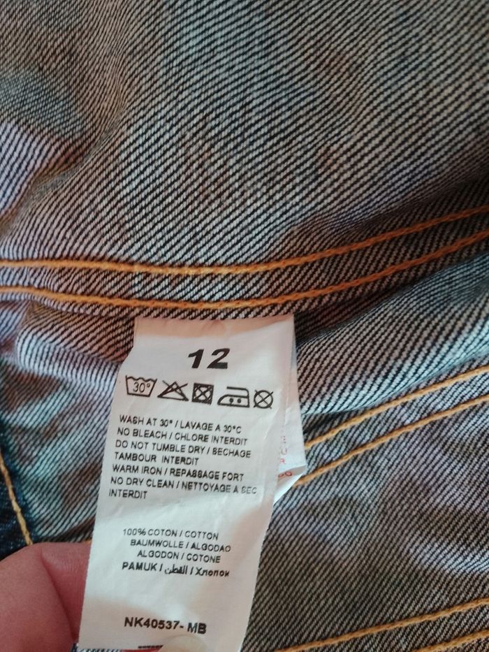 Veste en jean fille 10/12 ans Levi's - photo numéro 7