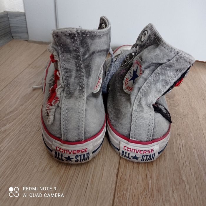 Converse grises et multicolores P36 - photo numéro 6