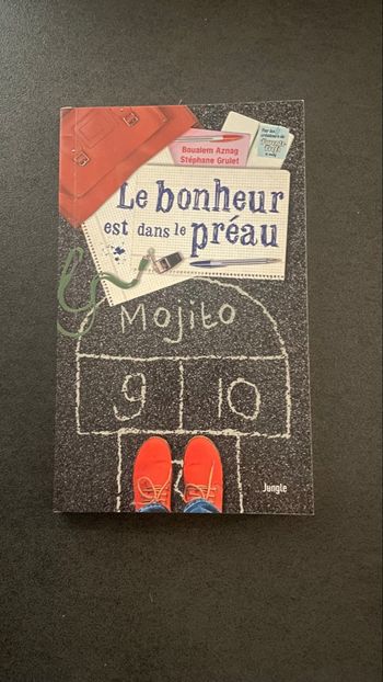 Le bonheur est dans le préau livre école maternelle