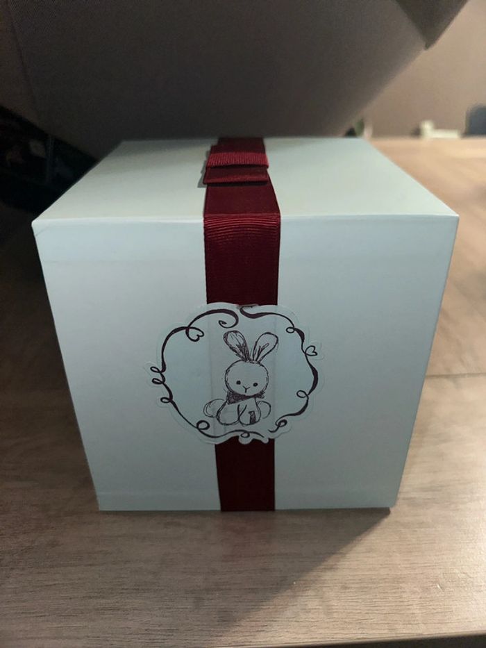 Doudou peluche lapin kaloo praline - photo numéro 4