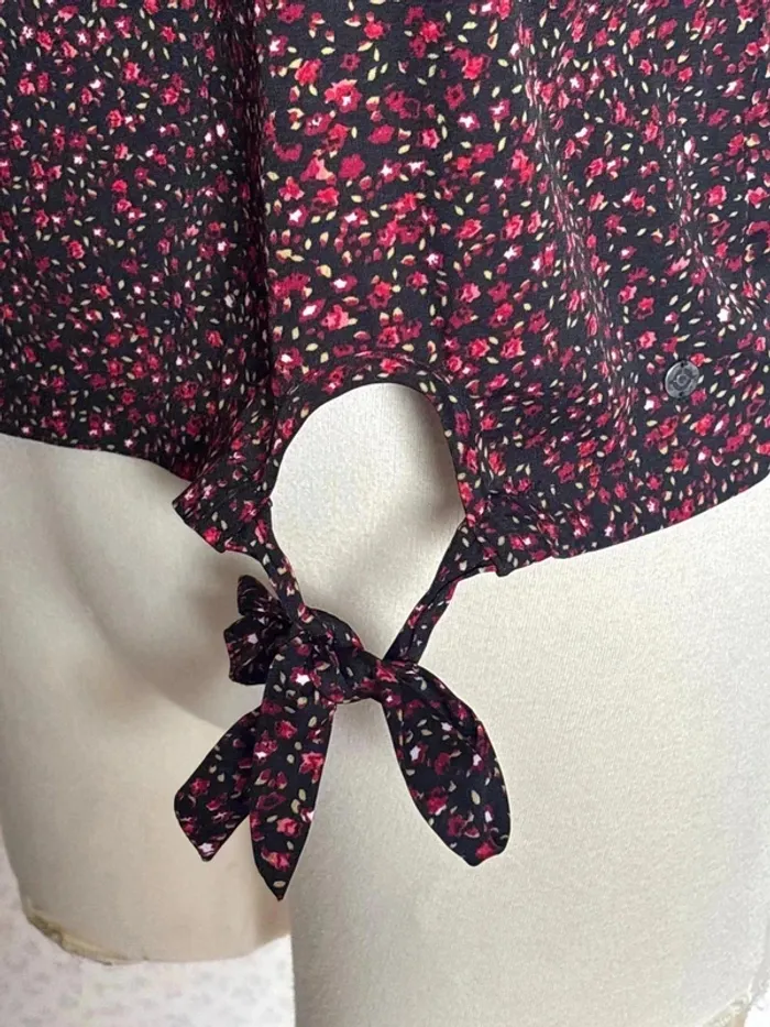 Blouse manche courte taille 36 marque bonobo urban preppy - photo numéro 2