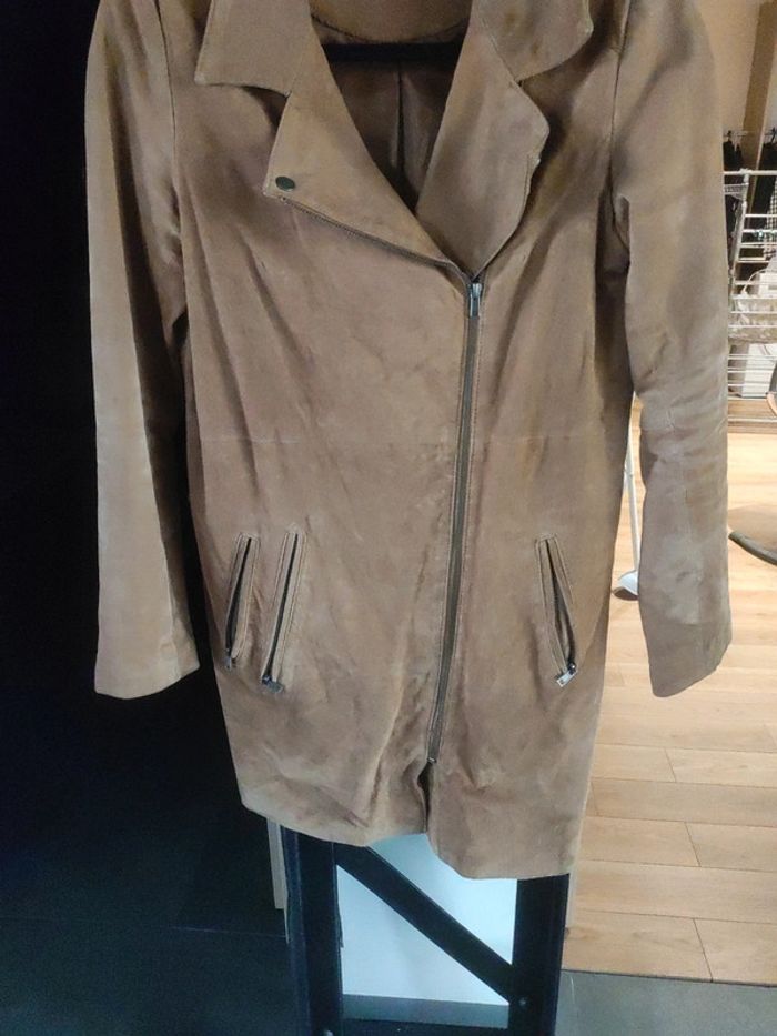 Manteau cuir grain de malice taille 40 - photo numéro 4