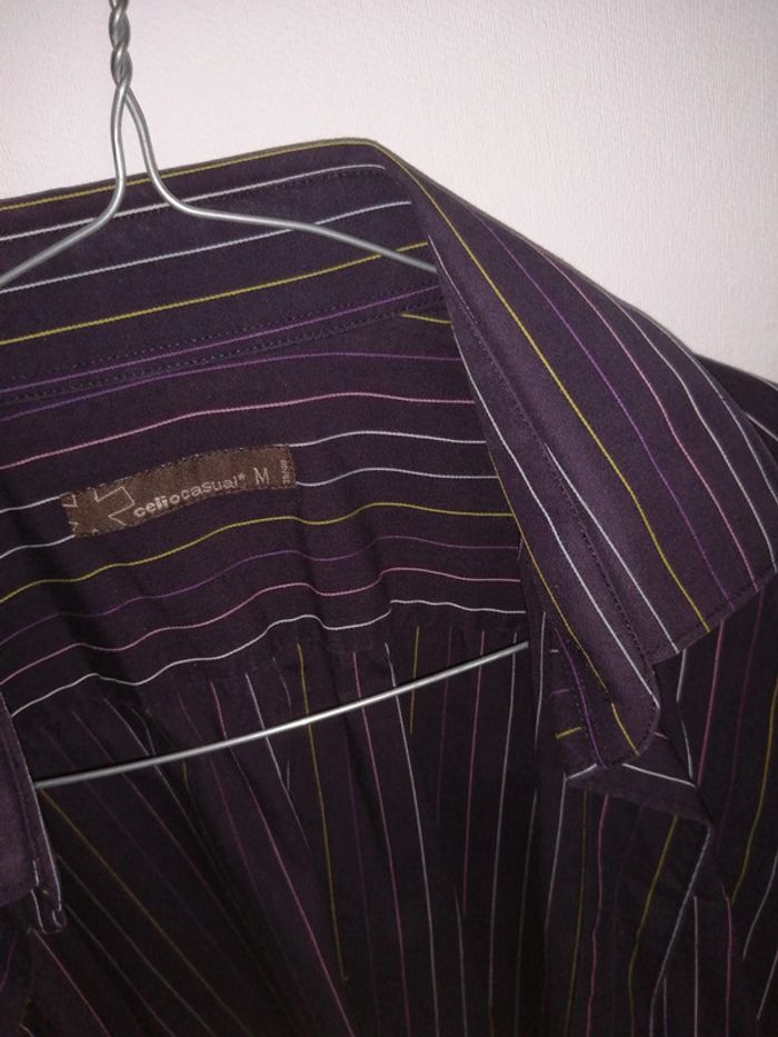 Chemise Célio à rayures - photo numéro 3