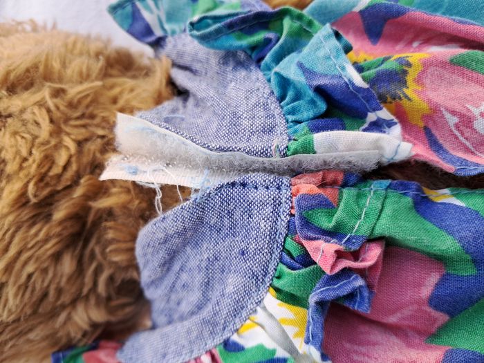 Kiki monchhichi ours en peluche zapf création puschel wuschel Hauteur 26 cm ancien vintage - photo numéro 7