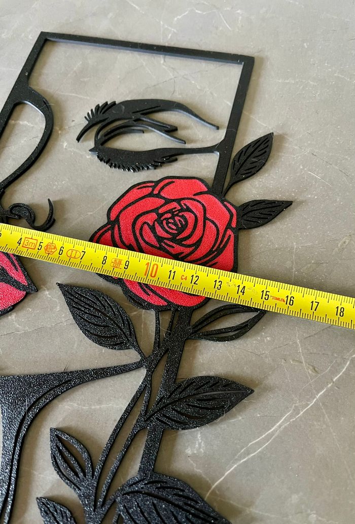 Art Mural Femme Rose - photo numéro 4