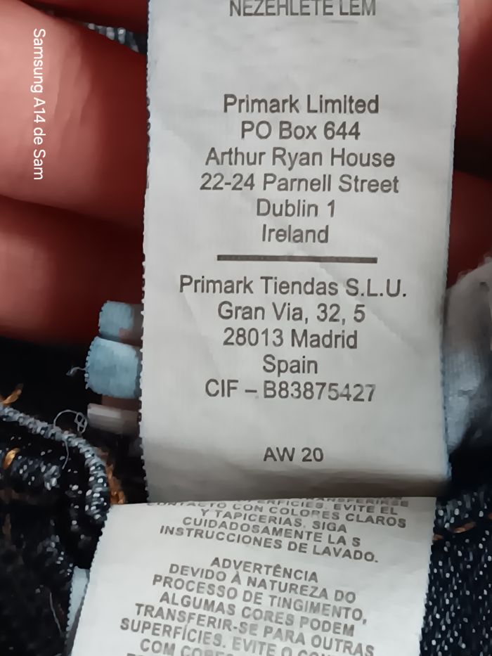 Jean garçon denim primark 12-13ans - photo numéro 6