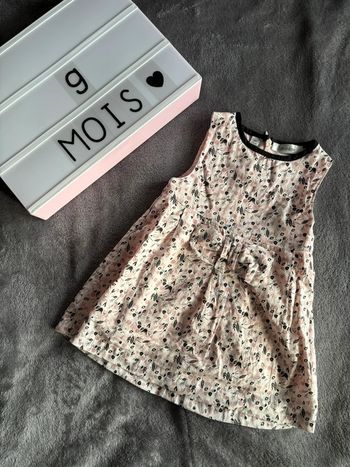 Robe, manches courtes, 9 mois, Marèse
