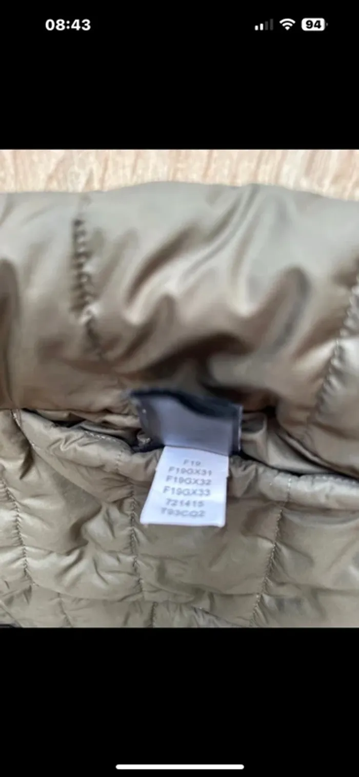 Veste doudoune the north face réversible taille XL enfants - photo numéro 7
