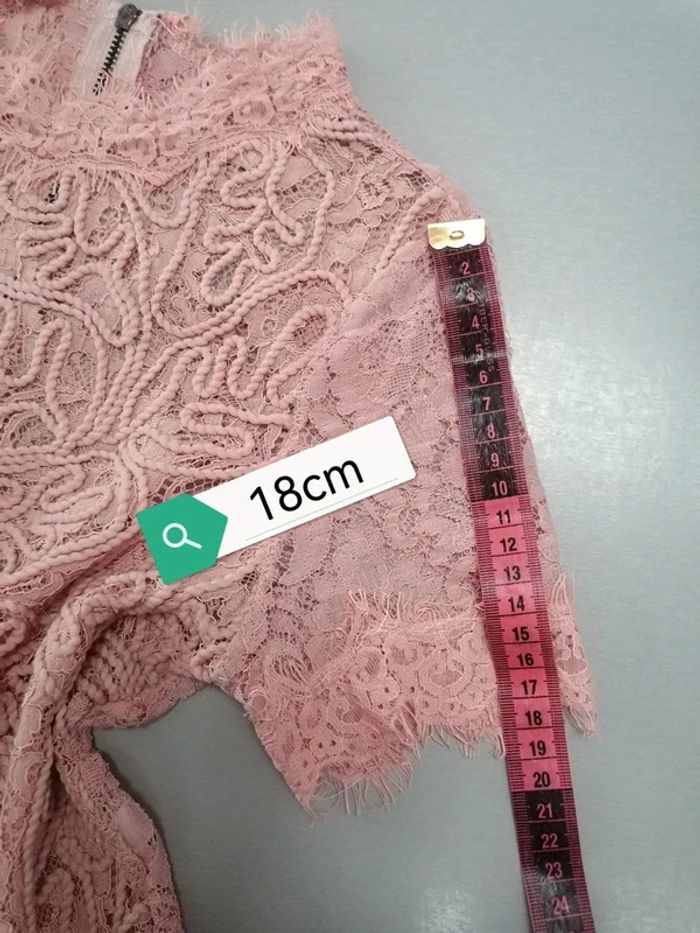 Haut transparent rose Vera & Lucy S - photo numéro 12