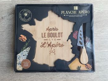 Planche à fromage / charcuterie avec couteau 