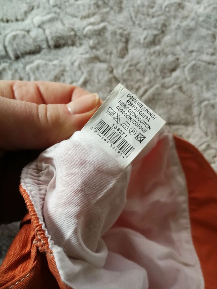 Casquette orange pour bébé 6 mois Dino's Land - photo numéro 3