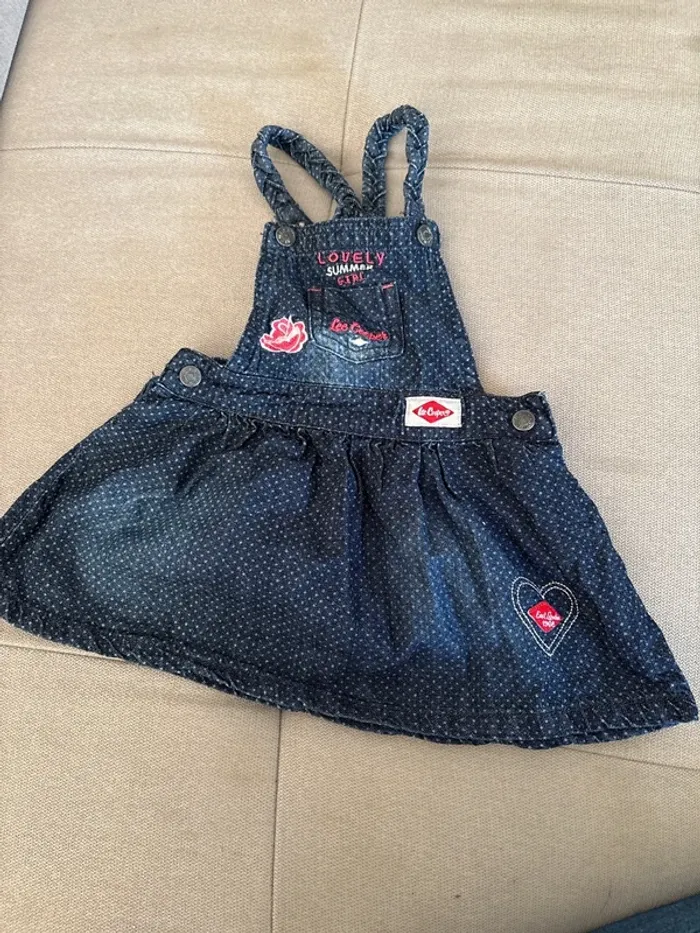 Robe jean 6 mois